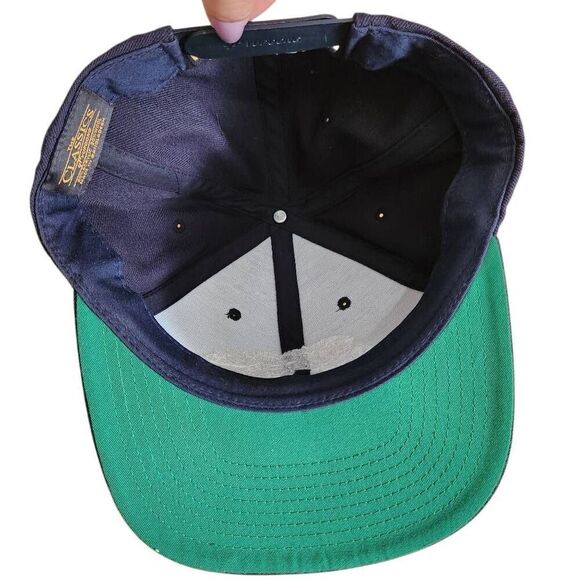 Vivix 659 blue hat embroidered bear snapback wool blend the classics adjustable - Picture 5 of 6